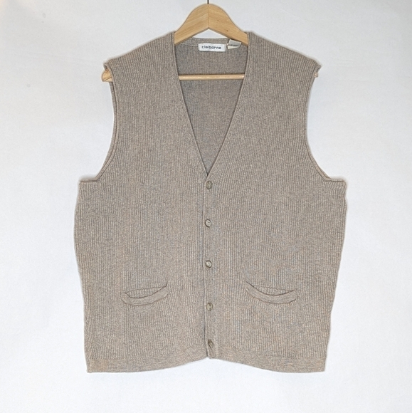 Vintage Vest Beige - Picture 1 of 5